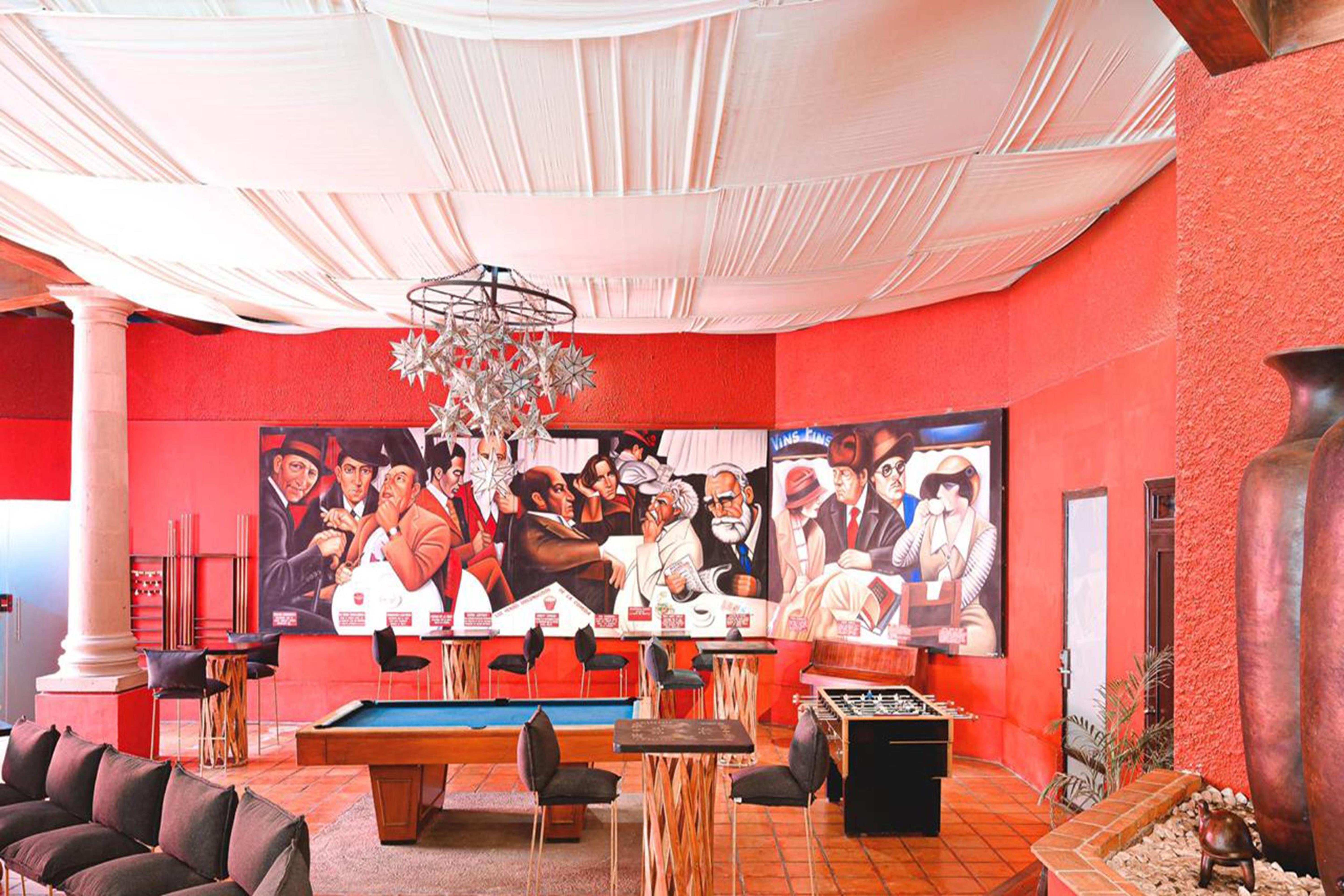Real De Minas San Miguel De Allende Esterno foto The interior of the clubhouse